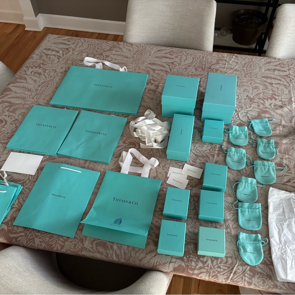 Tiffany & Co. Turquoise Packaging Collection